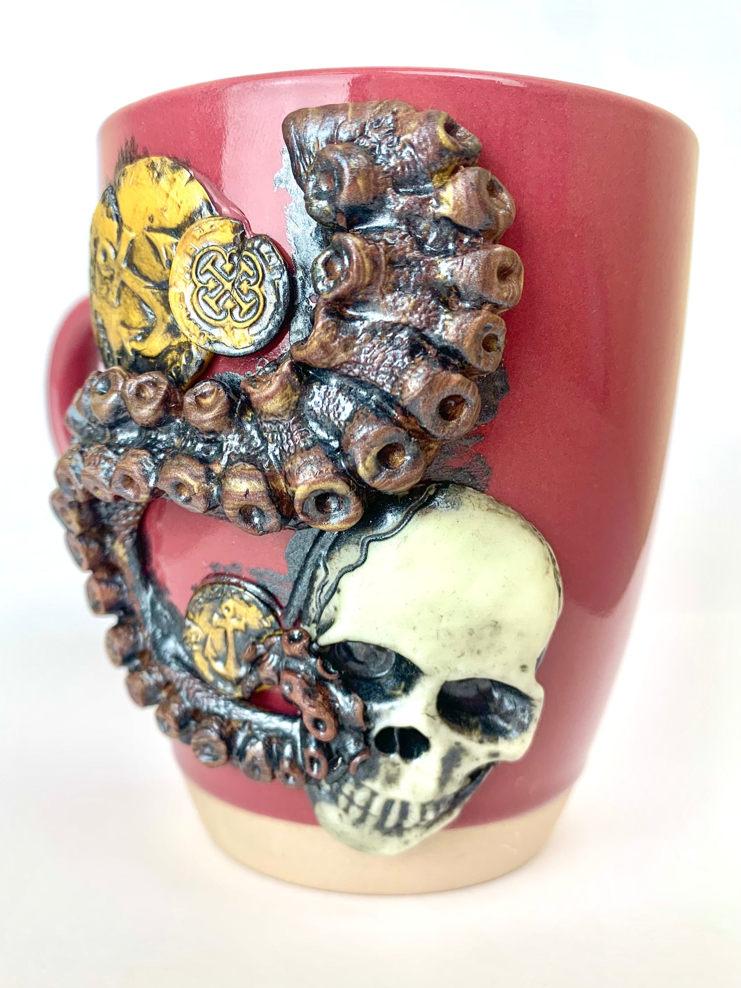 Mug Piraterie steampunk et tentacule