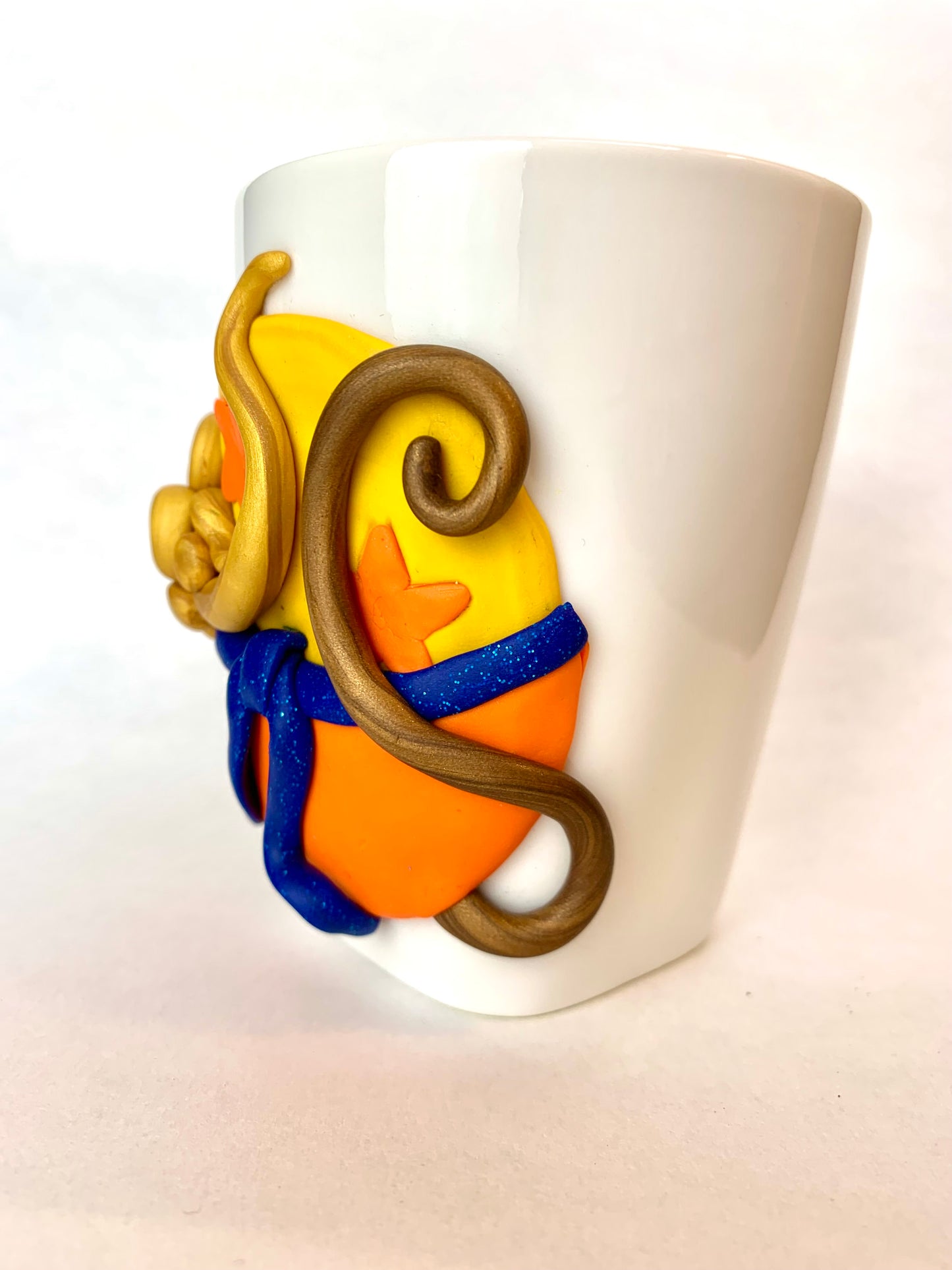 tasse fan art son Goku Dragon ball avec nuage magique