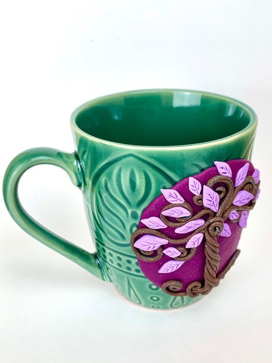 Mug arbre de vie Violet