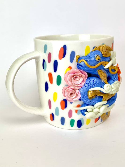 Mug dragon céleste japonais