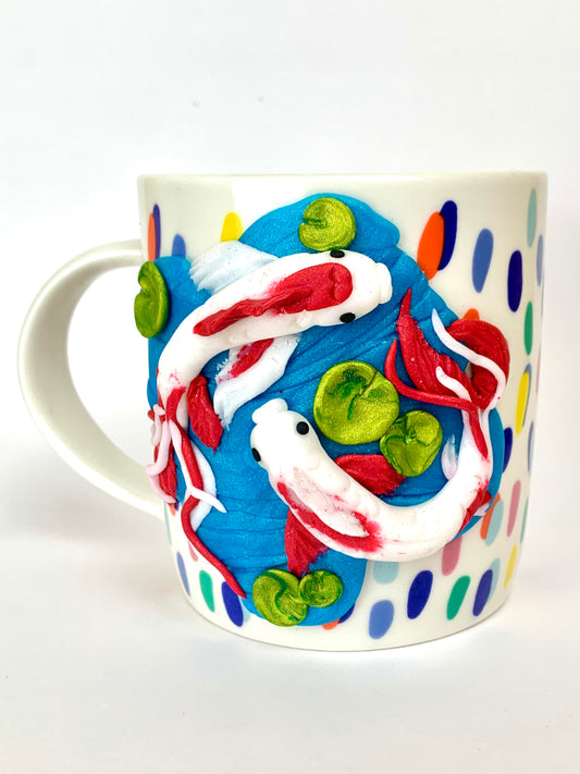 Mug esprit Japon carpe Koï