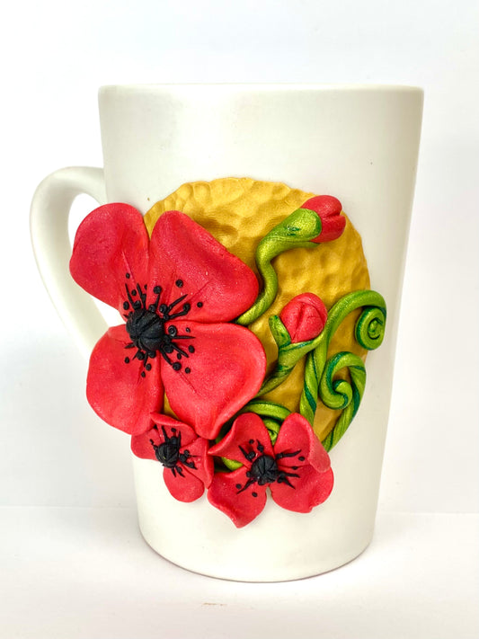 Mug coquelicots passionnés